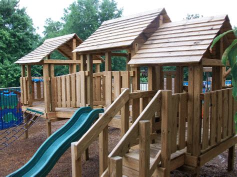 We build and sell the luxury backyard structures that transform your yard into the space you've always imagined. Backyard Playground | Custom Wooden Swing Sets & Playsets ...