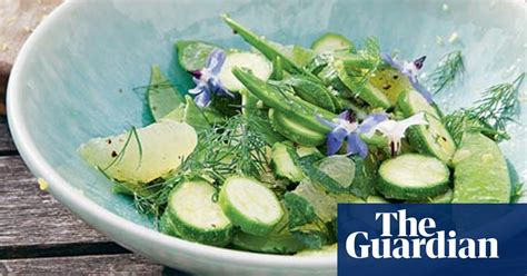 hugh fearnley whittingstall s courgettes mangetout and lemon recipe vegetarian food and drink