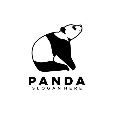 Logotipos De Pandas Logotipo De Plantilla De Panda Vector De