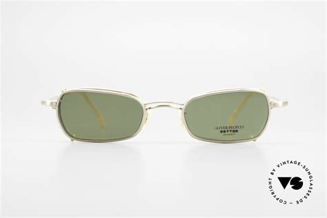 Sunglasses Oliver Peoples Op585 90s Vintage Frame Clip On