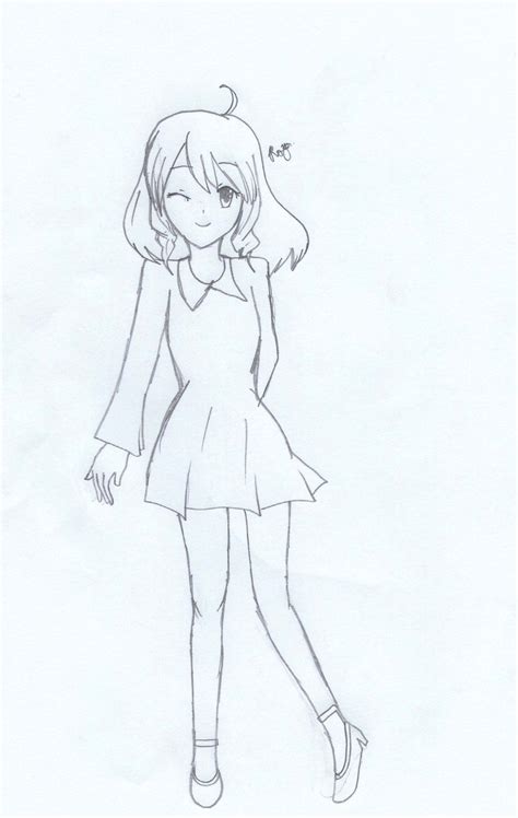 Anime Girl Body Sketch Telegraph