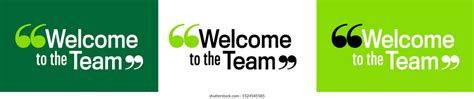 Welcome Team Banner Stock Vector Royalty Free 1524545585 Shutterstock