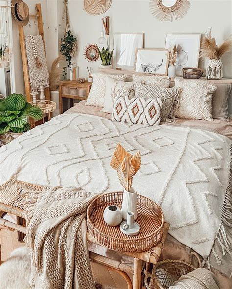 Grey Boho Bedroom