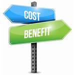 Benefit Cost Analysis Decisions Icon Benefits Clipart