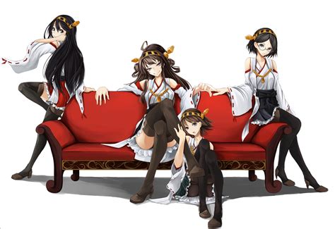 Interesting features like perforated or burnished material lend a timeless flair. kantai, Collection, Black, Hair, Blue, Eyes, Boots, Brown ...