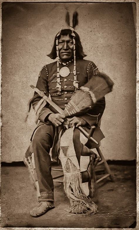 Yanktonai Chief Two Bears 1872 North American Indians Native