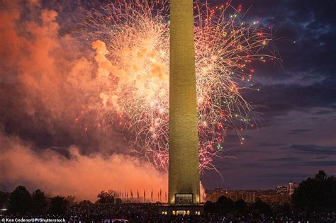 America Celebrates Independence Day With Dazzling Light Displays Across