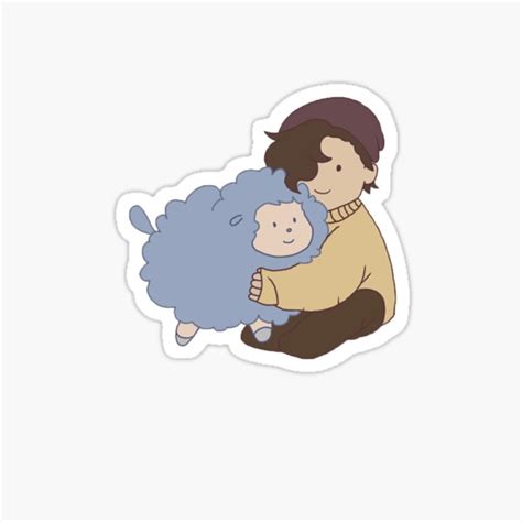 Ghostbur And Friend Sticker For Sale By Clairemcgx Redbubble
