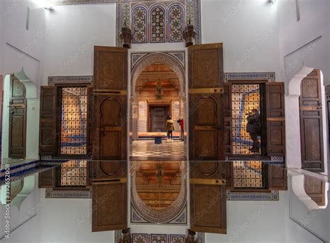 Marrakech Morocco 18 July 2019 Interior Of Dar Si Said Museum Of