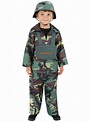 Disfraz de camuflaje del ejército para niño. Entrega 24h | Funidelia