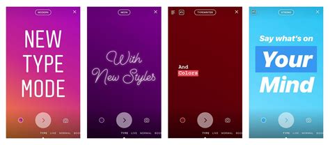 Instagram Stories Adds Type Mode No Photo Video Needed Fortune