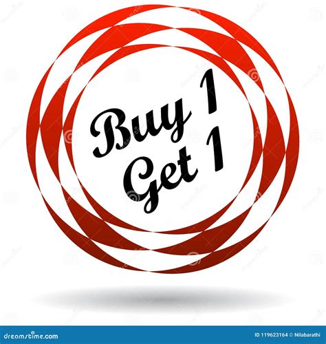 Buy 1 Get 1 Colorful Icon Stock Illustration Illustration Of List