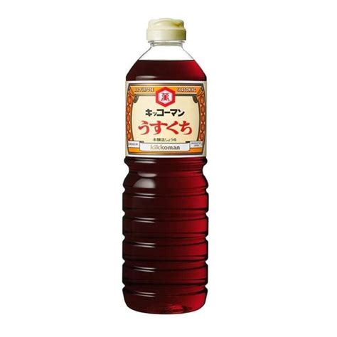 Kikkoman Light Soy Sauce 1l Items Waso Japanese Food And Grocery