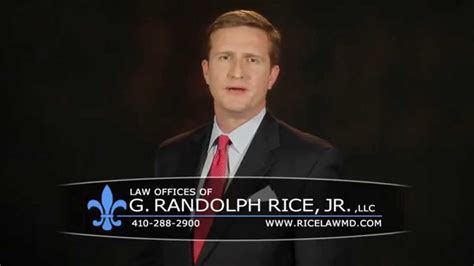 Baltimore Criminal Defense Attorney G Randolph Rice Jr Llc
