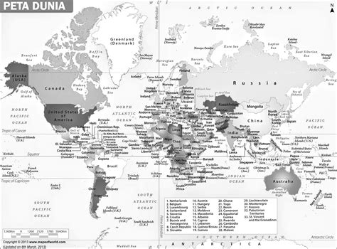 Gambar peta seluruh muka bumi hitam putih. Peta dunia berwarna dan hitam putih lengkap - Sejarah ...