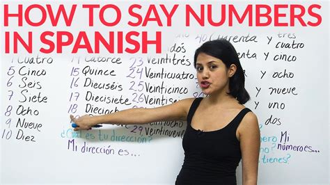 By on):he was required to pronounce on the findings of his research. Learn how to say numbers in Spanish - YouTube