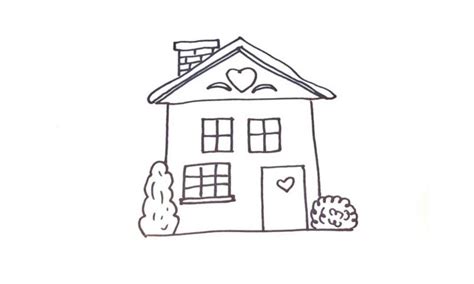 How To Draw A Little House My How To Draw