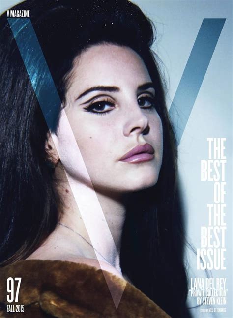 V Magazine Fall 2015 Lana Del Rey Fotografiada Por Steven Klein Y
