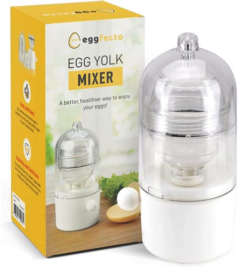 Eggfecto Egg Yolk Mixer Egg Spinner Scrambler For Small