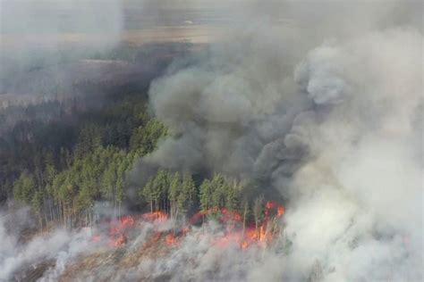Forest Fires Extinguished In Area Near Chernobyl Nuclear Power Plant Ukrainian Officials Say