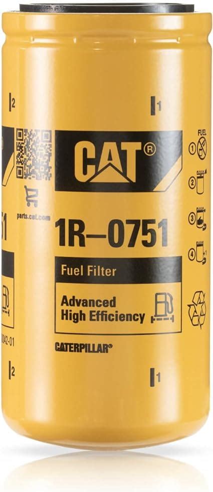 Caterpillar 1r 0751 Advanced High Efficiency Fuel Filter Multipack By