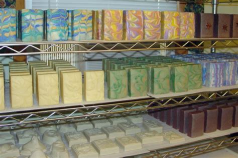 A paste of lye and water can burn through an aluminum pan. How To Cut Homemade Soap Into Bars Successfully Without ...
