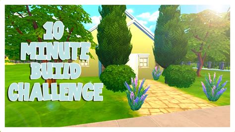 10 Minute Build Challenge The Sims 4 Youtube