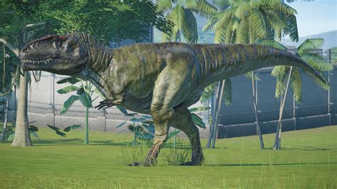 Zacks Giganotosaurus Remodel At Jurassic World Evolution Nexus Mods