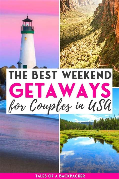 The Best Cheap Weekend Getaways For Couples In The Usa Artofit