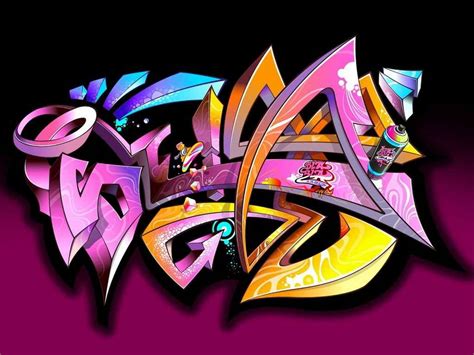 Tugas fonts grafiti fonts by rivalpocahontas. 150+ Gambar Grafiti Tulisan Huruf Nama 3D | Simple, Mudah, Keren