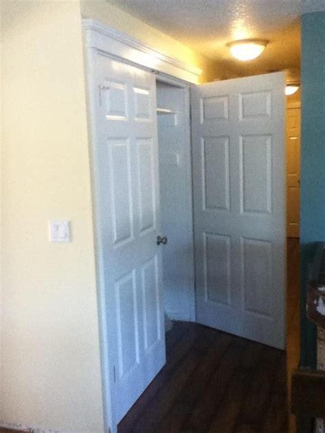 How Complicated Is It To Convert A Hinged Two Door Closet To A Sliding