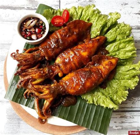 Indonesianfoodculture S Cumi Bakar Resep Makan Siang Sehat Resep Makan Siang Resep Masakan