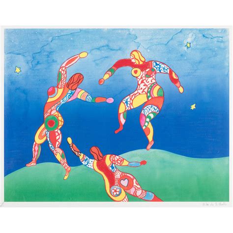 Lot Niki De Saint Phalle 1930 2002 La Danse