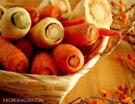 Roasted Carrots Parsnips With Sweet Apple Glaze And Whipped Goat