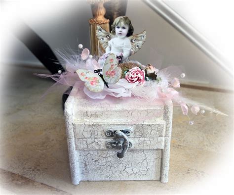 Fairy Dust Box Tresors De Luxe Etsy Glass Butterfly