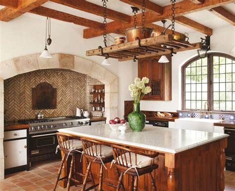 Tuscan Style Kitchen With White Cabinets Besto Blog