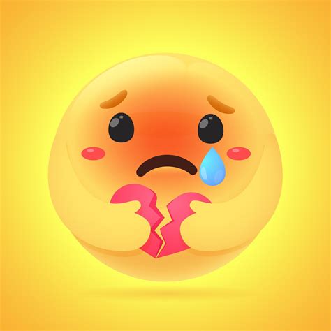 Emoji Hält Ein Gebrochenes Herz Download Kostenlos Vector Clipart