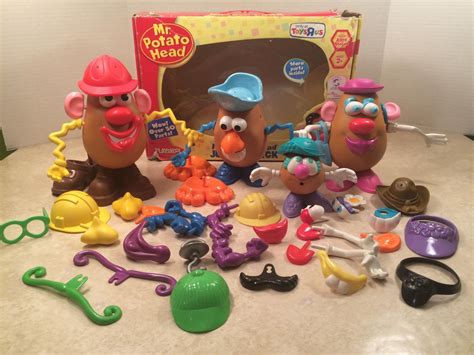 Mr Potato Head Jumbo Pack With Box Playskool Lot Toys Extra Pieces Lot