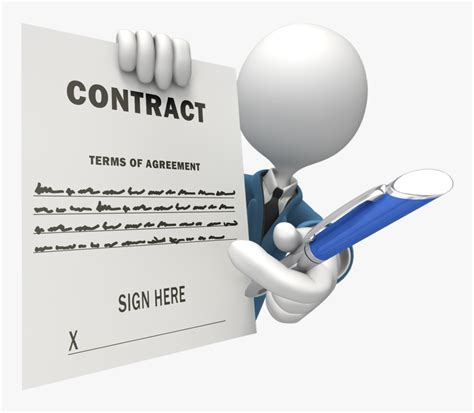 Contract Png Clipart Commitment To Work Contract Transparent Png