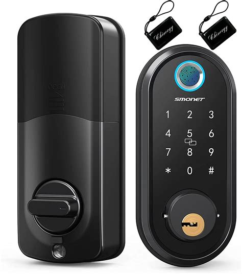 Smart Locksmonet Fingerprint Smart Door Lockkeyless Entry Door Lock
