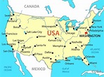 United States Map With Washington Dc - Show Me The United States Of ...