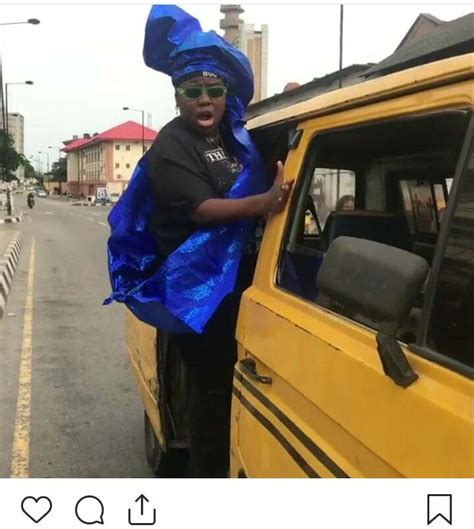 Sugar Mummy Of Lagos Teni Spotted Serving As A Bus Conductor In Lagos