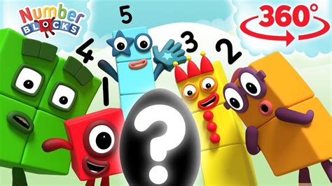 Numberblocks Easter Egg Hunt 🐣 360 Video Interactive Learn To