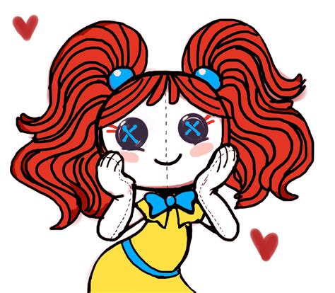 The Big Imageboard Tbib Animate Inanimate Button Eyes Clothing Doll Dress Female Hair Long