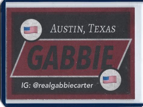 Adult Film Star Gabbie Carter Custom Trading Card Ebay