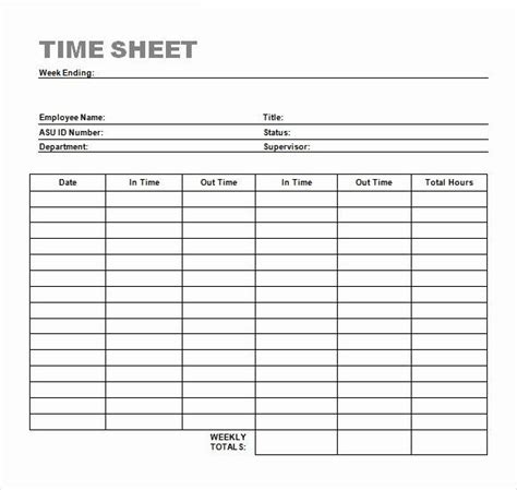 Work Hours Log Sheet Luxury Sample Time Sheet 23 Example Format