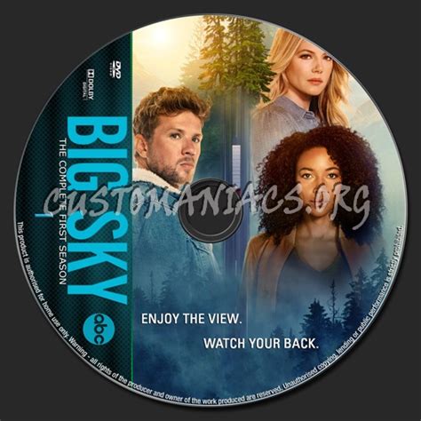 Big Sky Season 1 Dvd Label Dvd Covers And Labels By Customaniacs Id