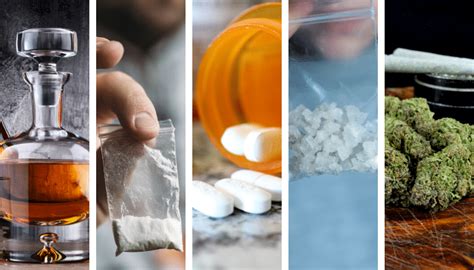 Drug Addiction What Are The Five Types Of Drugs