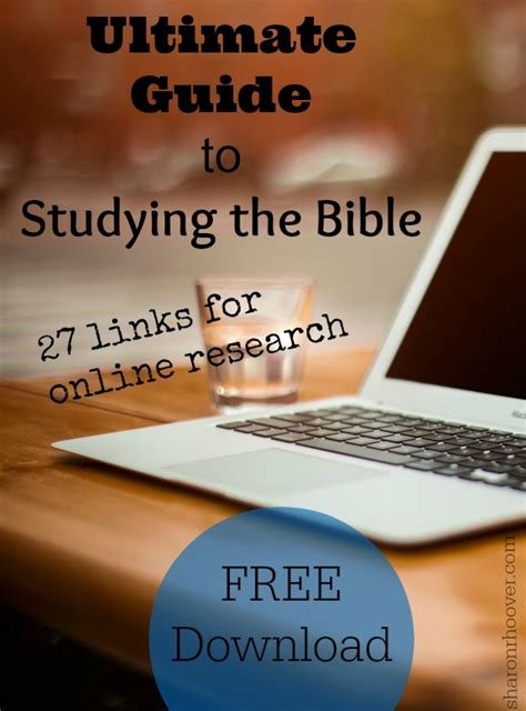 27 Ways To Explore The Bible Sharon R Hoover