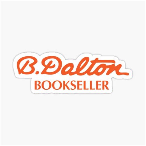B Dalton Sticker For Sale By Nwerlandson Redbubble